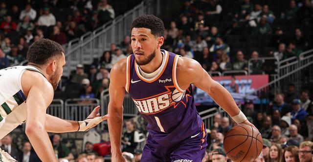 太阳末节发力客场力克雄鹿 布克格林联手助队三