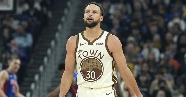 库里膝伤再缺席10天 累计缺阵20场冲击季后赛