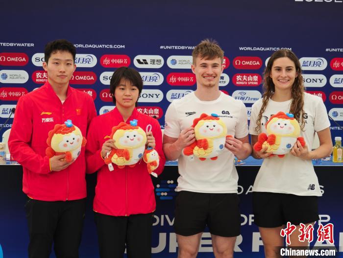 王宗源巴黎奥运冠军全力冲击跳水世界杯总决赛